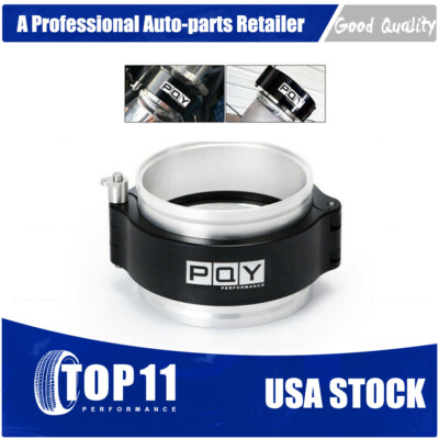 BILLET Aluminium Quick release Intercooler Pipe boost Clamp 3'' - BLACK