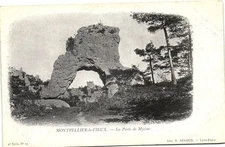 Old postcard Montpellier-le-VIEUX - La Porte de Mycéne (160934)