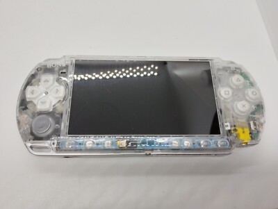 Sony PSP-3000 Playstation Portable Handheld Console Clear Shell