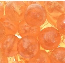 TroutBeads TB06-12 Fishing Beads Orange Clear 12mm 20pk
