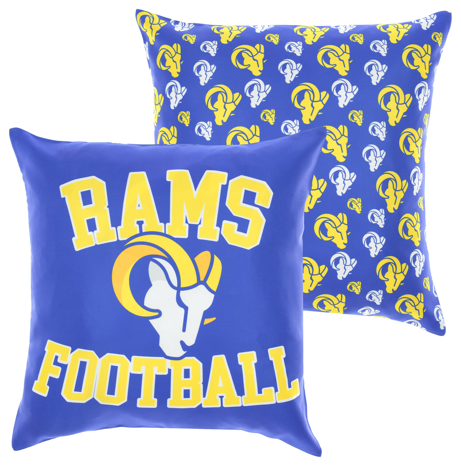 Чехлы для диванных подушек FOCO NFL Los Angeles Rams, 2 упаковки, 18 x 18