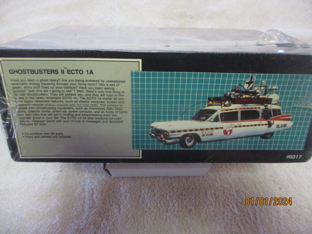 AMT ERTL ECTO 1A GHOSTBUSTERS II 1:25 MODEL KIT FACTORY SEALED