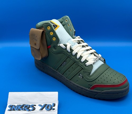 adidas Originals X Star Wars Top Ten Hi Boba Fett (FZ3465) Size 11 and 11.5  | eBay