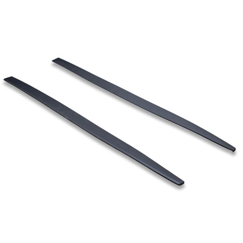 Panel de extensión de faldones laterales negro mate FYRALIP para Suzuki Baleno 1st Hatchback