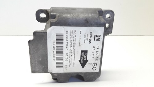 Opel Astra G 2000 Airbag-Steuergerät 09229037 GUST14224