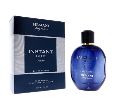 HEMANI Fleurs Perfume Instant Blue for Men 100mL Eau de Toilette