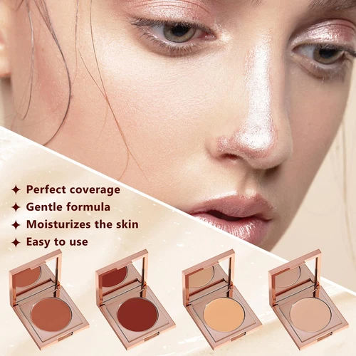 Colored Clay Undereye Corrector Under Eye Concealer Waterproof for Dark Circles - Picture 1 of 13