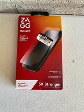ZAGG Apple iPhone 15 Glass Elite Privacy Screen Protector