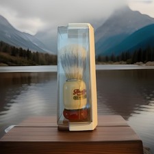 Semogue 1438 Boar Bristle Shaving Brush, Handmade and Hand Painted In Portugal.