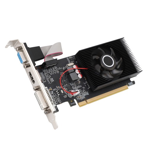 Graphics Card 1GB DDR3 128bit PCI Express 2.0 X 16 DVI VGA HD Multimedia⊹ - Picture 7 of 24
