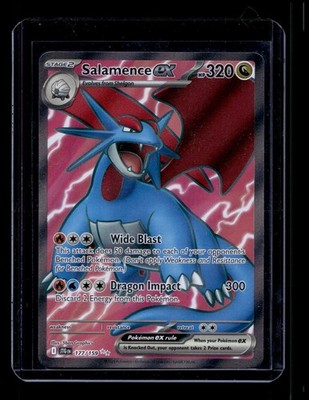 Pokemon Salamence ex - 177/159 - SV09: Journey Together (JTG) | eBay