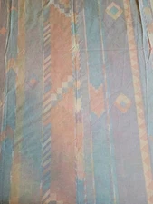 Vintage Collier Campbell Stevens Abstaract 1990s Flat King Sheet