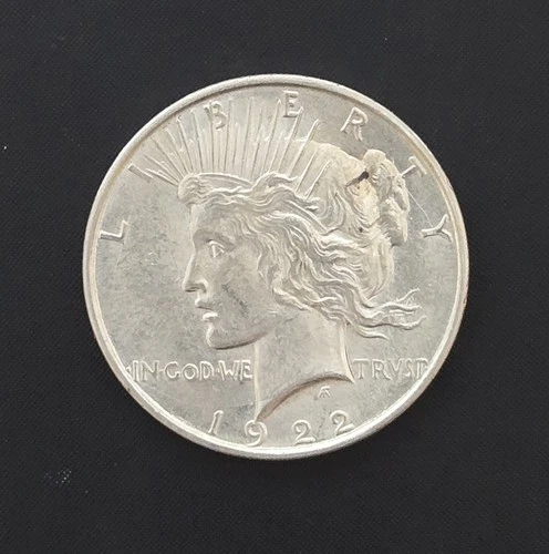 1922-D Peace Silver Dollar - 90% SILVER - Almost Uncirculated Condition!