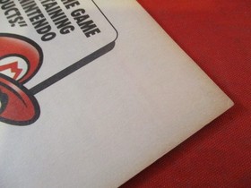 Nintendo World Class Service Super Mario SNES NES Store Promo Brochure + Magnet