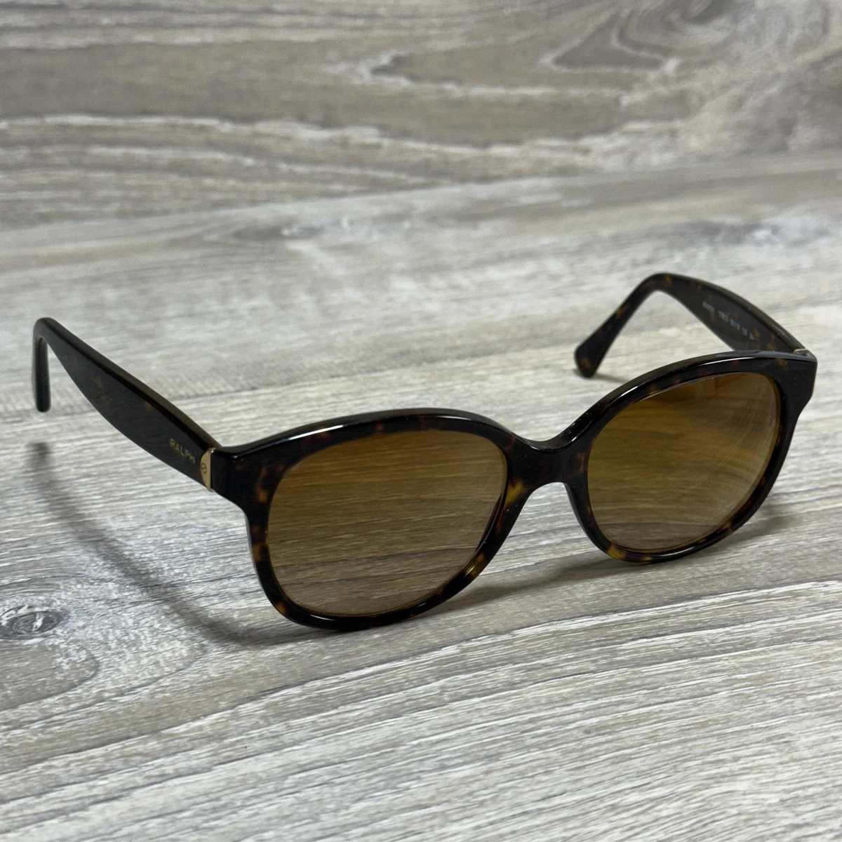 Ralph Lauren 909/S Vintage Gray Tortoise Oval Sunglasses 54-20 125 New Old Sotck Ralph Lauren Blue Oval Sunglasses – Sunset Club Vintage main image 3