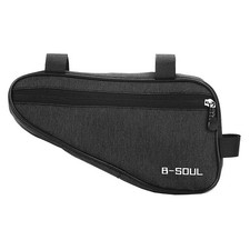 Bolsa triangular para bicicleta Marco de tubo delantero para bicicleta Bolsas de almacenamiento de sillín Bolsa de ciclismo MTB