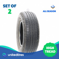 Set Of 2 Used 25570r16 Michelin Defender Ltx Ms 2 115t - 10.532 Set Of 2 Used 25570r16 Michelin Defender Ltx Ms 2 115t - 10.532