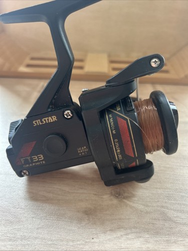 Silstar Ft33 Graphite Vintage Reel - Picture 1 of 4