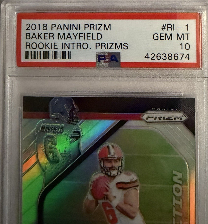 Baker Mayfield Panini Prizm Rookie Introduction #RI1 Base