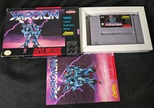 Xardion (SNES Asmik, 1992) CIB Box, Manual, & Cart