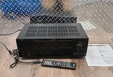 Yamaha HTR-6230 Natural Sound AV Receiver W/ Remote Bundle Tested
