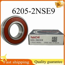 NEW Qty. 10 6205-2NSE9 NACHI Brand Sealed Ball Bearings 25x52x15 6205RS