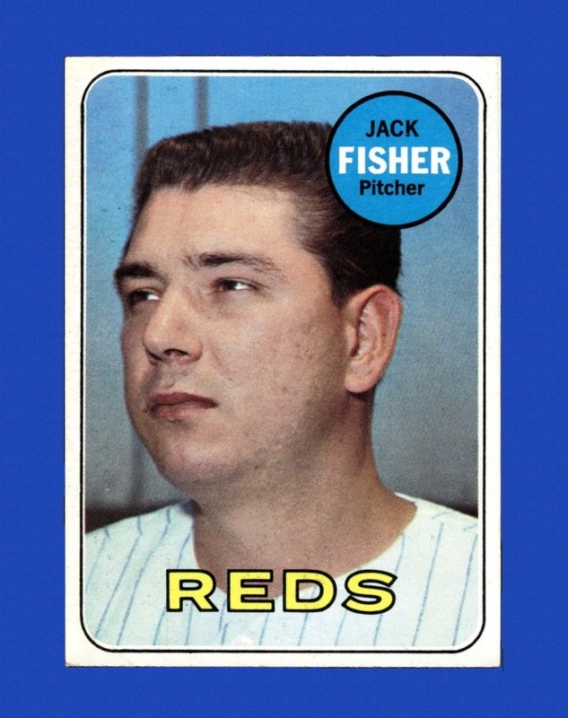 1969 Topps Set-Break #318 Jack Fisher EX-EXMINT *GMCARDS*