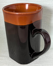 Royal Norfolk Stoneware Black Brown Two Tone ...