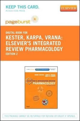 Elsevier's Integrated Review Pharmacology - Elsevier eBook on Vitalsource (Retai