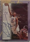 Rare 1998 Press Pass Rookie Scripts Autographs #5 Vince Carter w/ Photo Display