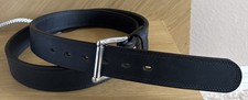 Hanks Belts Montana SZ 50 Bison Double black 100 Year Belt Made In USA rancher