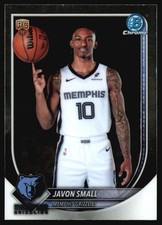 2025 Bowman Javon Small RC #BCV-46 Memphis Grizzlies