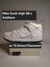$130 Nike Dunk High SB x AntiHero sz 10.5men/12women