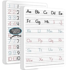 24pcs Dry Erase Board with Lines Handwriting Practice for Kids Letter Alphabe...