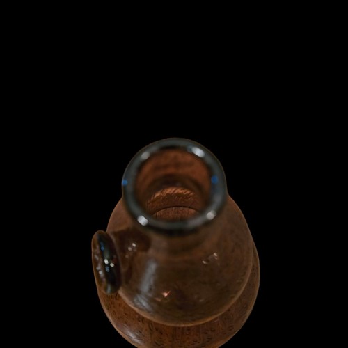 Biot La Verrerie de Biot Signed Decanter Amethyst 13" - Picture 8 of 15