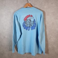 Vintage Anvil 1988 Giant Rock Rally USA 90s Single Stitch T-Shirt Men’s XL Blue