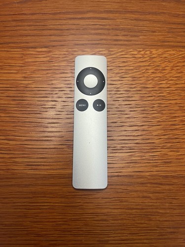 Genuine Apple Aluminum A1294 Remote for Apple TV 1, 2, 3 & 4th Gen-Needs Battery