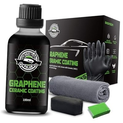 [] UV Graphene Ceramic Coating - 10H Ceramic Coating for Cars-5+ Upgraded 100ml