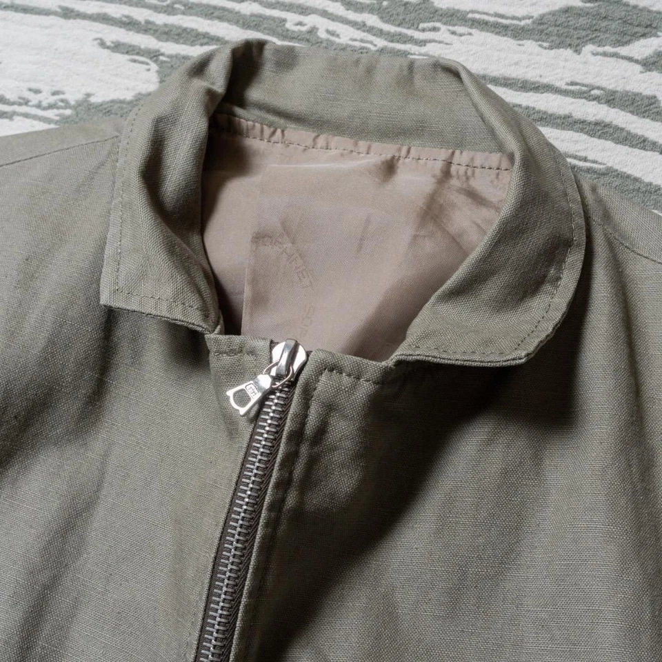 SOPHNET Cotton Linen Jacket Made in Japan Riri Zippers M - Image 4 of 4