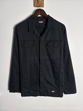 Dickies Jacket - Black - Men’s Medium - Cotton Blend - Full Zip