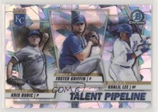 2020 Bowman Atomic Refractor /150 Foster Griffin Khalil Lee Kris Bubic 0wq
