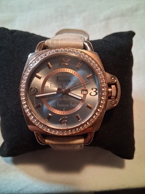 Women's Freelook Hard to Find HA1093RG/2 Rose Gold 100m Water Resistant
