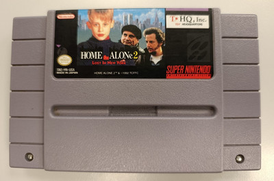Super Nintendo SNES Spiel Home Alone 2 Lost in New York NTSC USA nur Modul RAR