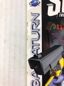 SCUD The Disposable Assassin - SEGA Saturn MANUAL ONLY!! With Staining