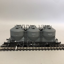 Piko H0 54510 Zementsilowagen Kds67 mit 3 Bottichen DB Ep. III | Lesen | #7G22