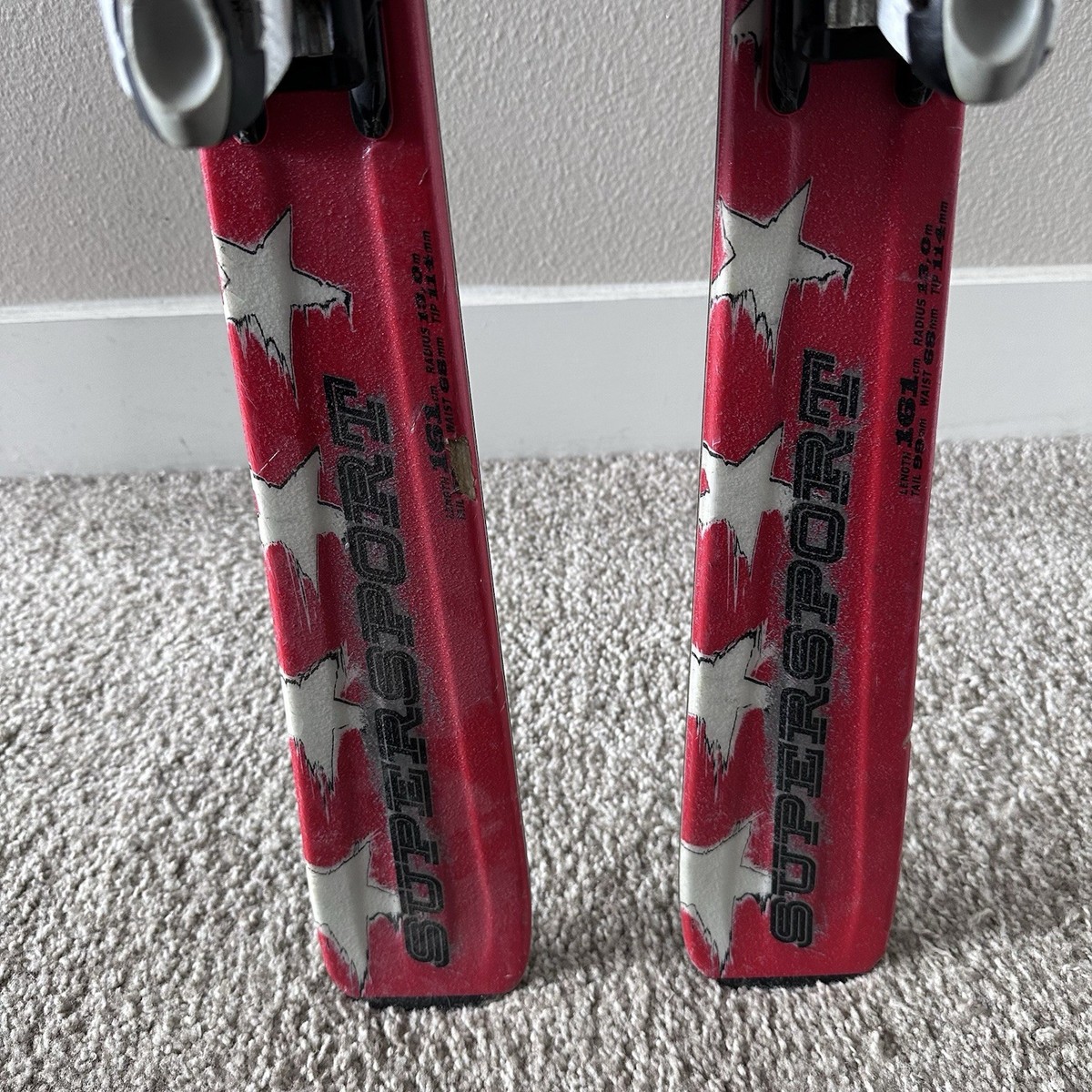 VOLKL SUPERSPORT 5 STAR 161 CM SKIS WITH MARKER MOTION BINDINGS | eBay