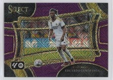 2023 Panini Select La Liga Field Level Purple Mojo Prizm Eduardo Camavinga 1d59