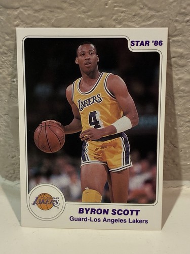 Byron Scott #32 1985 Star card