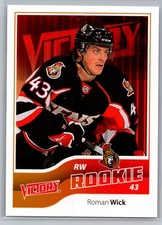 #235 Roman Wick 2011-12 Upper Deck Victory Ottawa Senators Rookie