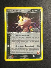 ROCKET'S MEOWTH REVERSE HOLO STAMP 46/109 EX TEAM ROCKET RETURNS POKEMON ENG LP on eBay